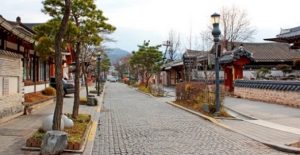 Jeonju rumah tradisional korea Hanok 