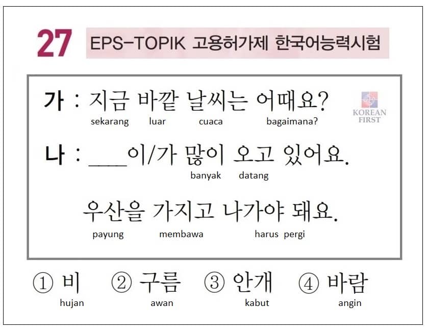 Kumpulan Soal Ujian Eps Topik Kosakata Dan Tata Bahasa