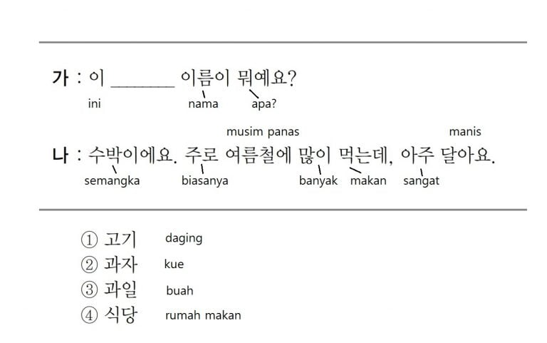 Pembahasan Soal Ujian EPS TOPIK Kosakata & Tata Bahasa Mudah