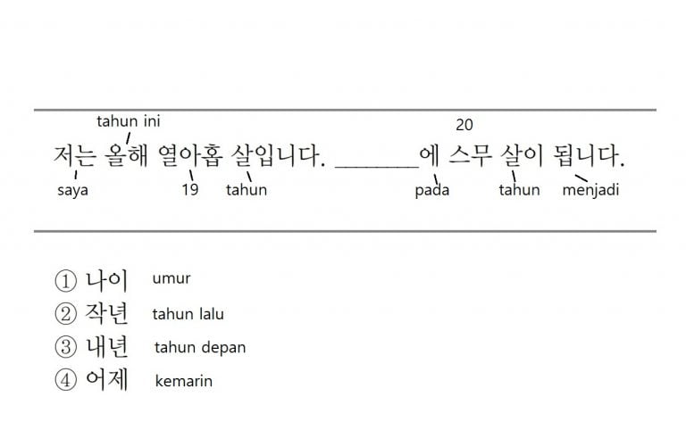 Pembahasan Soal Ujian EPS TOPIK Kosakata & Tata Bahasa Mudah