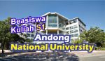 Beasiswa S1 Korea Andong National University