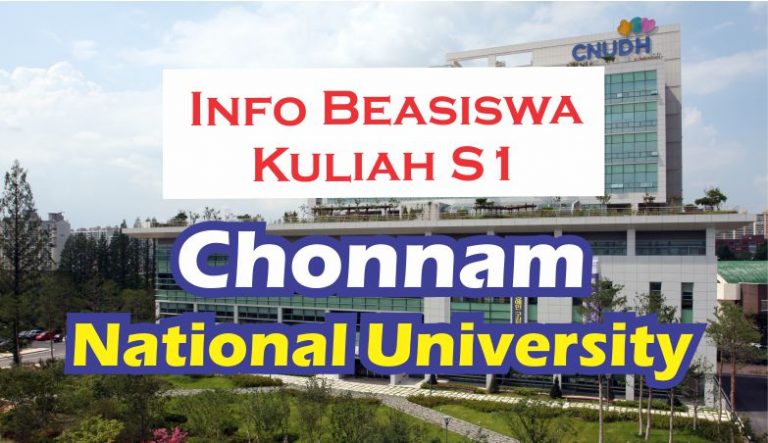 beasiswa S1 Korea Chonnam University