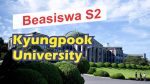 Beasiswa S2 Korea Kyungpook National University
