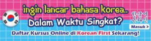 kursus bahasa korea online gratis