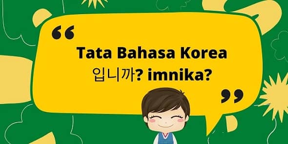 tata bahasa korea imnika