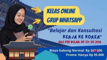 Kursus Online Bahasa Korea Privat Intensif Bersertifikat